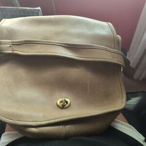 Coach Leatherware Embossed Leather Bag